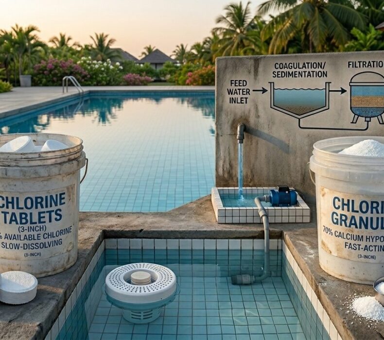 Chlorine Tablets vs Granules: Which Is Better for Water Treatment in Lagos?