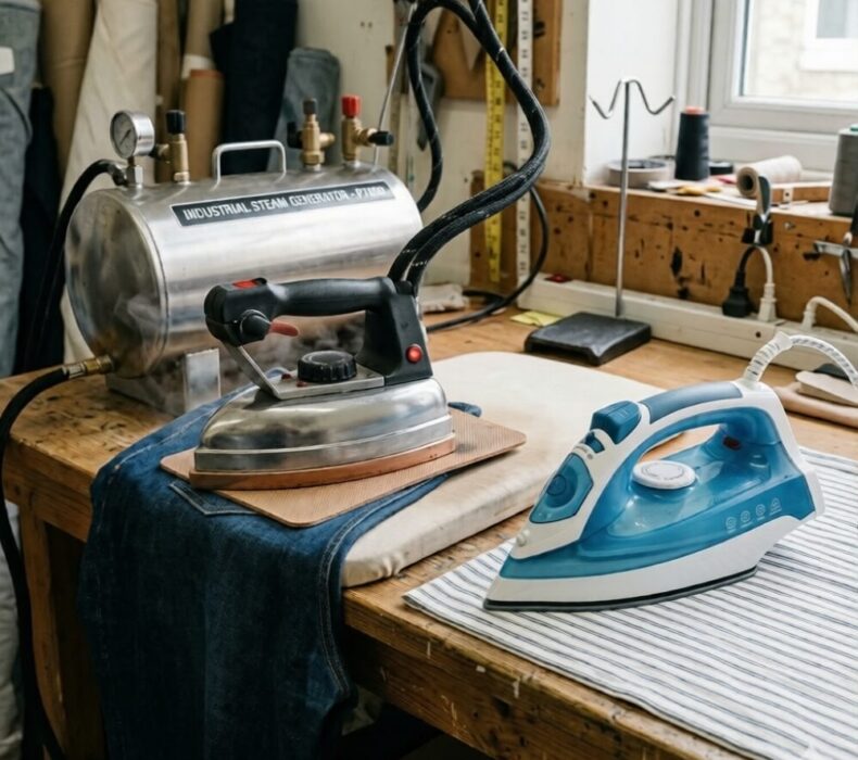 Industrial Pressing Irons vs Regular Irons: What’s the Difference?