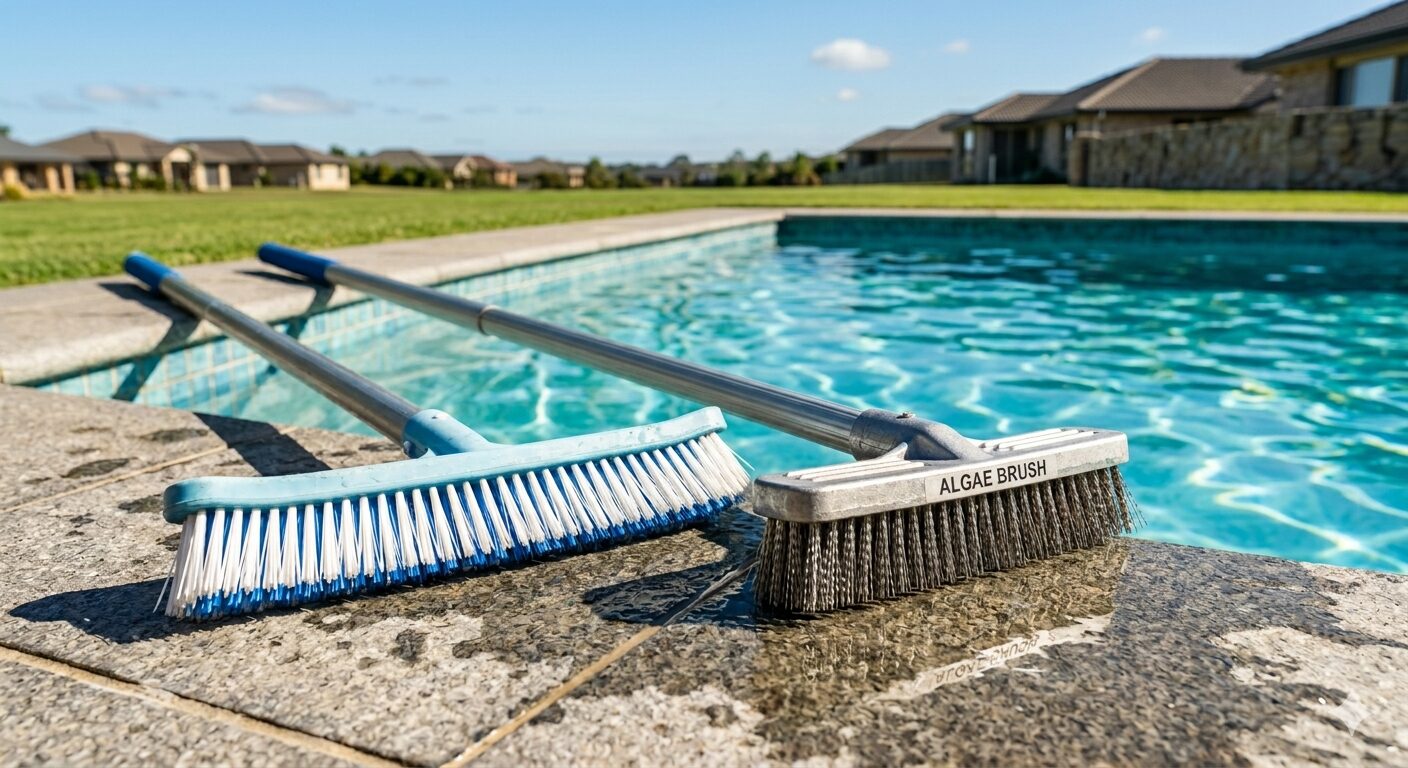 Pool Brush vs Algae Brush: What’s the Real Difference? When to use algae brush vs pool brush comparison guide
