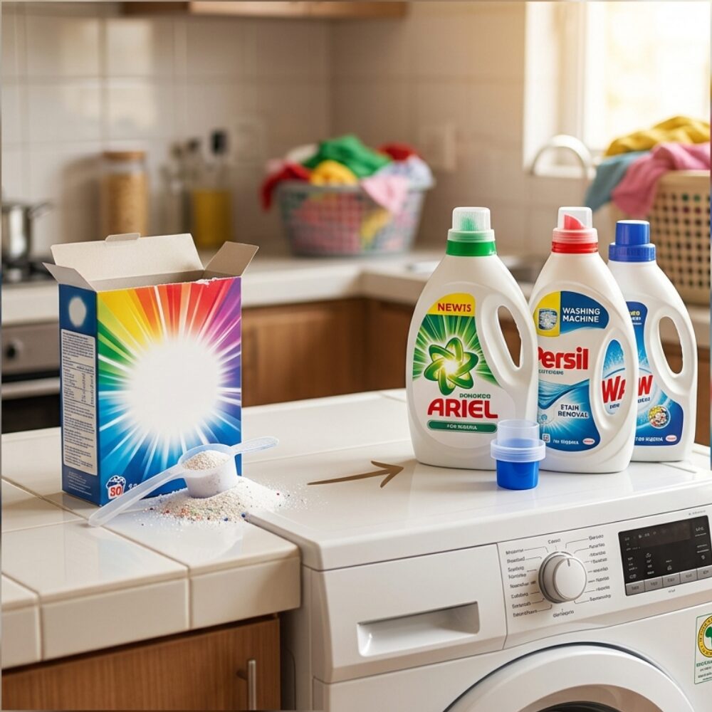 Best Liquid Detergent for Washing Machine in Nigeria liquid detergent for automatic washing machine Nigeria