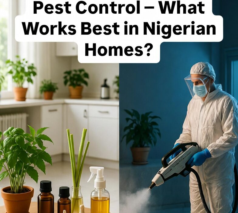 Natural vs Chemical Pest Control: What Works Best in Nigerian Homes?