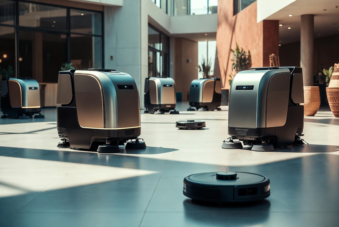 smart cleaning machines Africa futuristic hygiene technology Lagos Nigeria