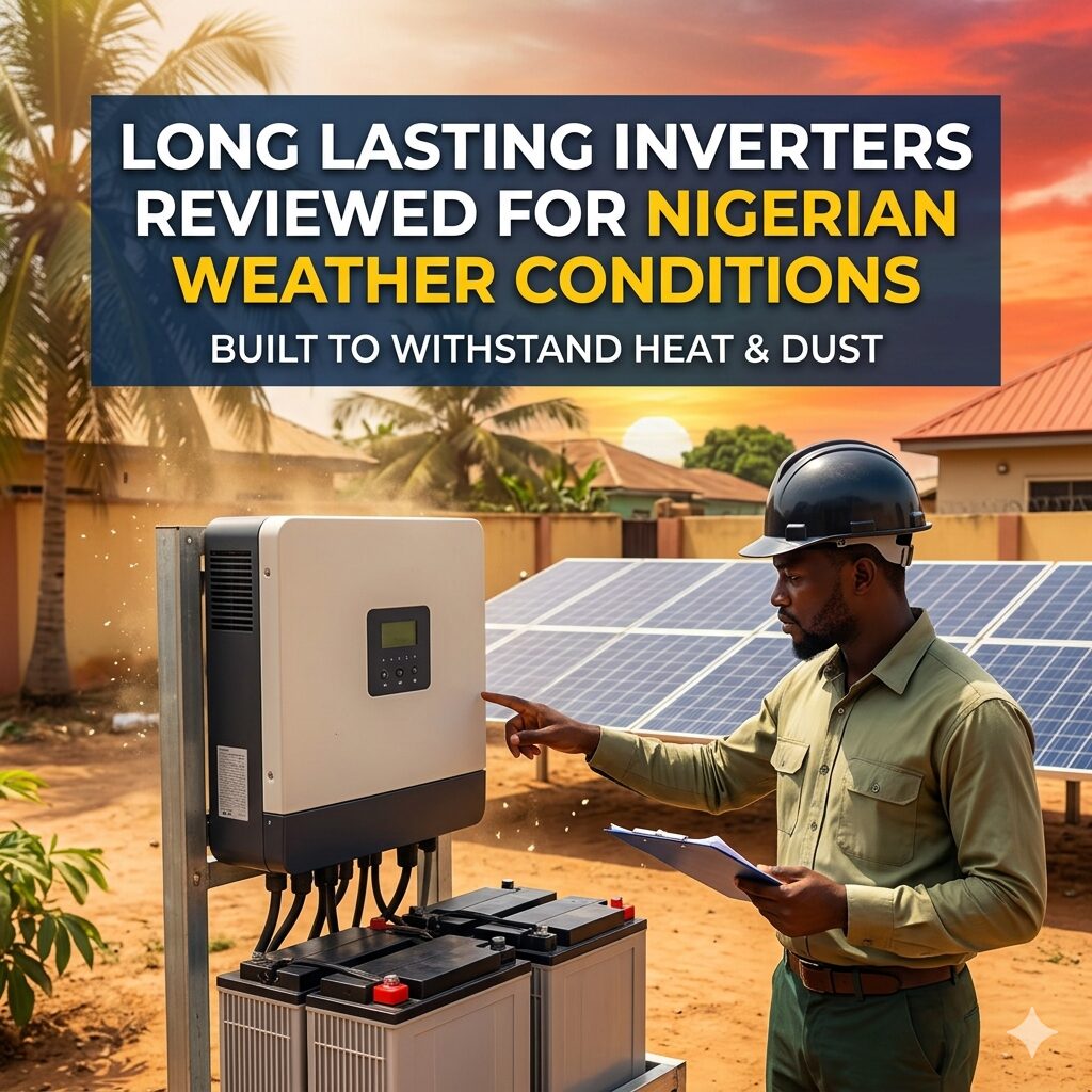 Long Lasting Inverters Reviewed for Nigerian Weather Conditions with solar battery system