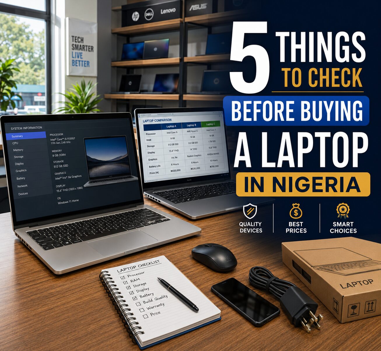 Modern laptop buying guide