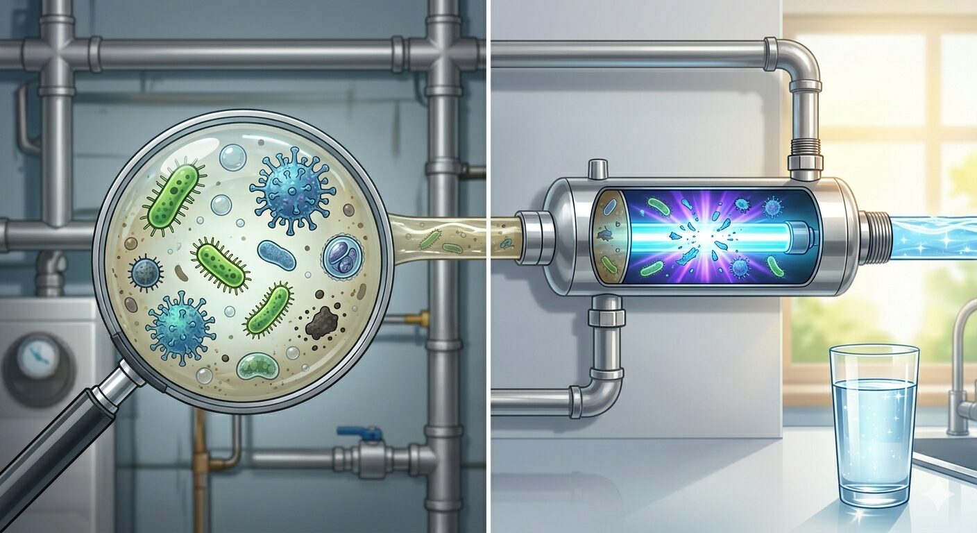 Chemical vs. biological contaminants in drinking water explained