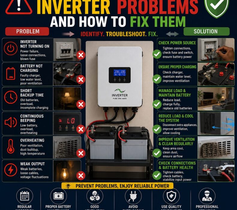 Common Inverter Problems and How to Fix Them