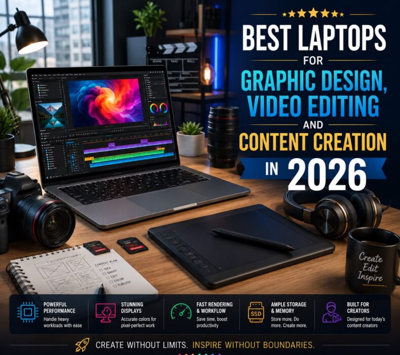 Best Laptops for Graphic Design & Video Editing (2026)