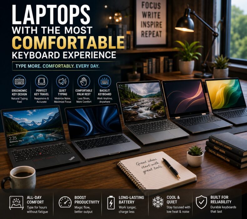 Laptops With the Most Comfortable Keyboard Experience