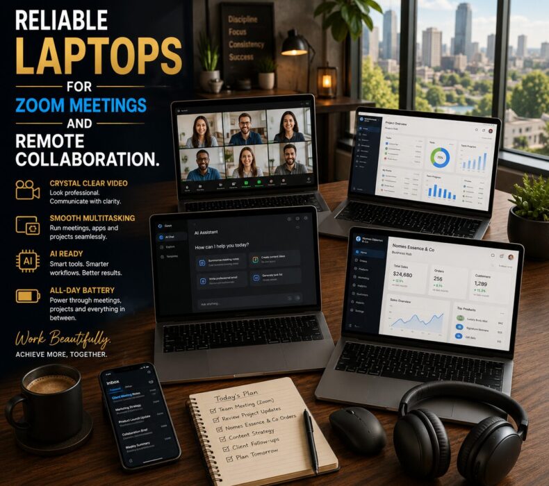 Reliable Laptops for Zoom Meetings and Remote Collaboration