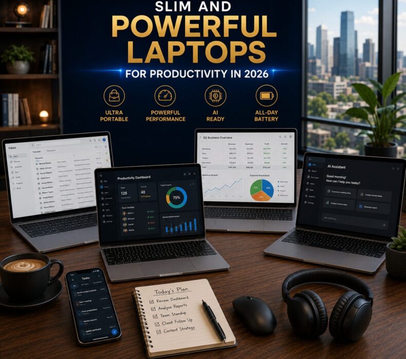 Slim and Powerful Laptops for Productivity in 2026