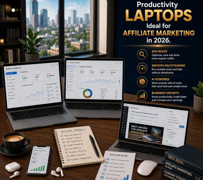 Productivity Laptops Ideal for Affiliate Marketing in 2026