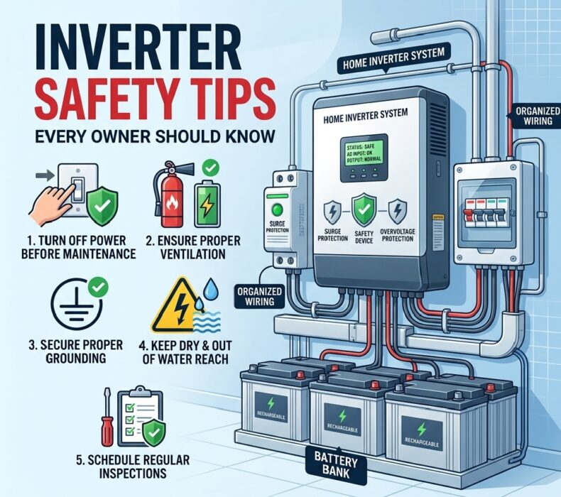 Inverter Safety Tips Every Owner Should Know