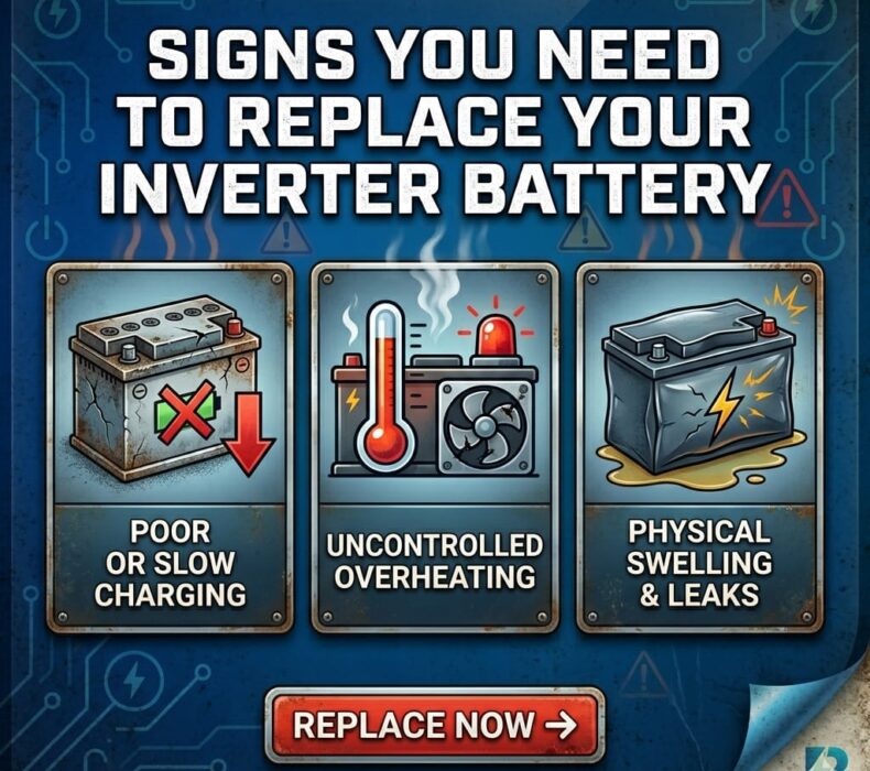 Signs You Need to Replace Your Inverter Battery
