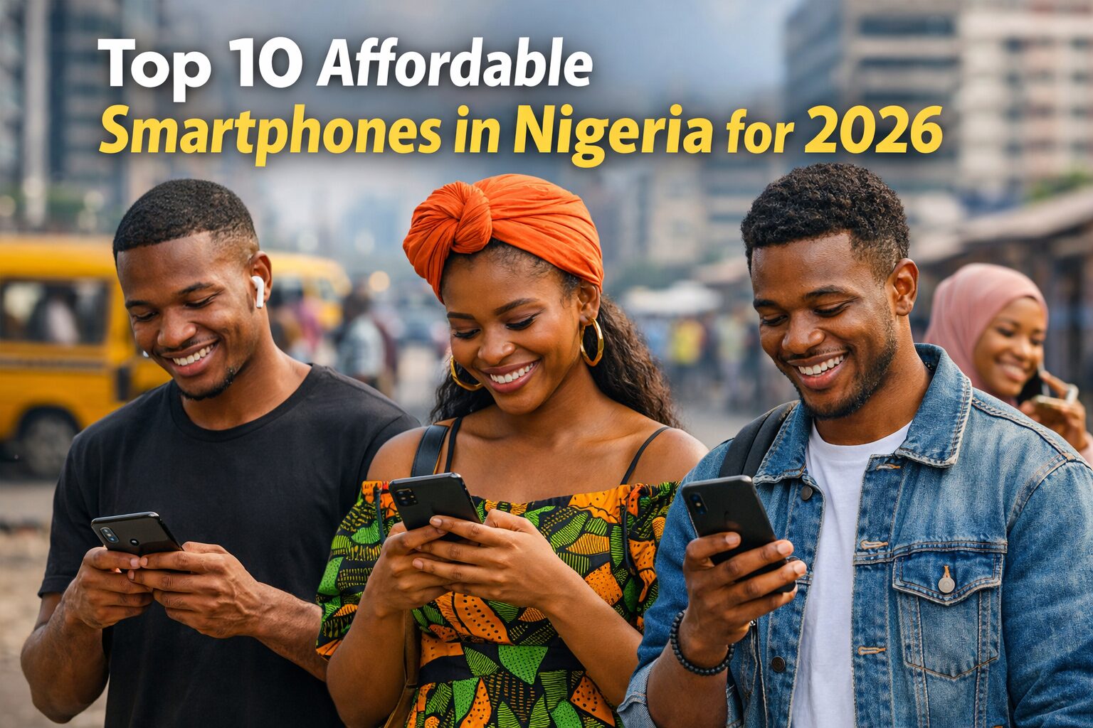Affordable smartphones in Nigeria for 2026. Discover the top 10 budget phones with prices, specs, and expert reviews for smart buyers.