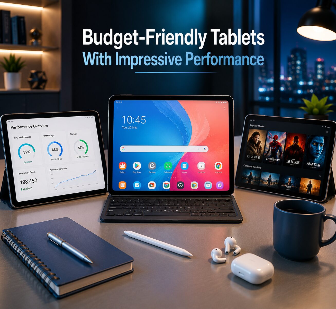 Budget-Friendly Tablets With Impressive Performance – Powerful Value for Every Budget