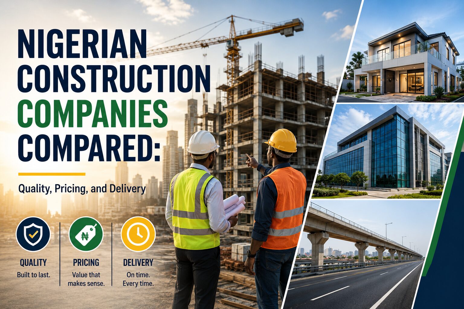 Nigerian Construction Companies Compared: Quality, Pricing, and Delivery Nigerian Construction Companies Compared