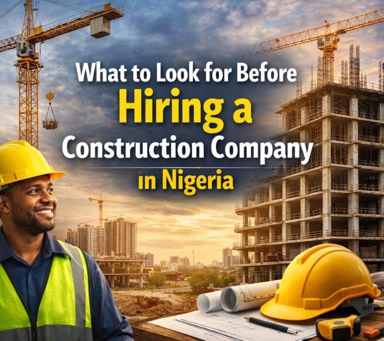 What to Look for Before Hiring a Construction Company in Nigeria