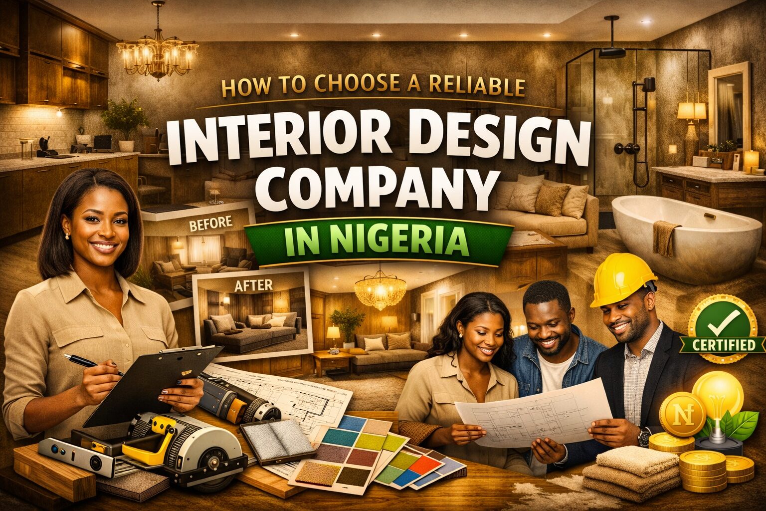 How to Choose a Reliable Interior Design Company in Nigeria Reliable Interior Design Company in Nigeria
