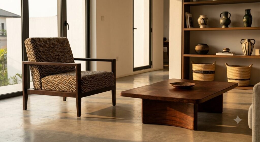 Modern Nigerian furniture brands creating luxury living room interiors
