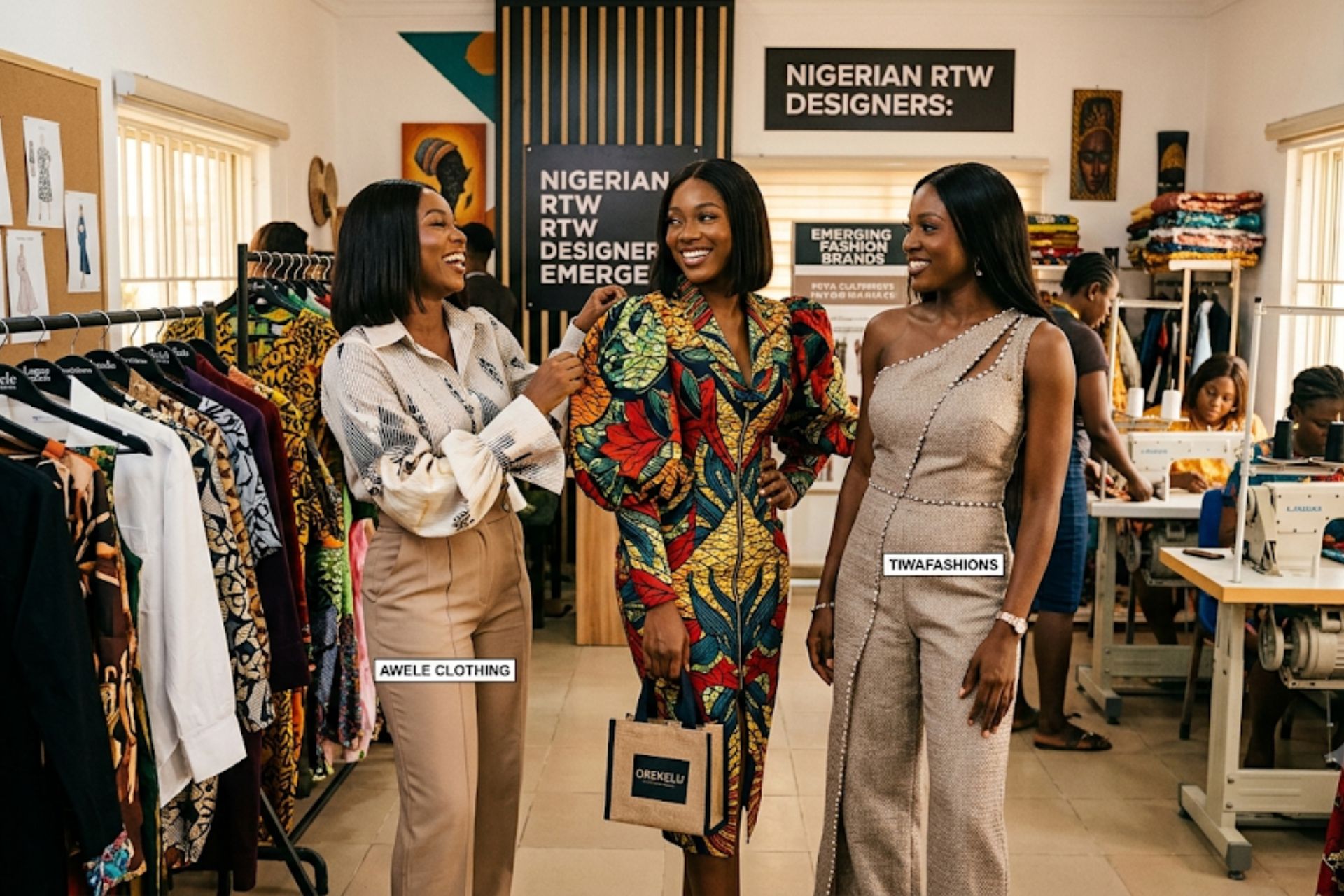 Affordable luxury fashion Nigeria runway-inspired ready-to-wear clothing collection
