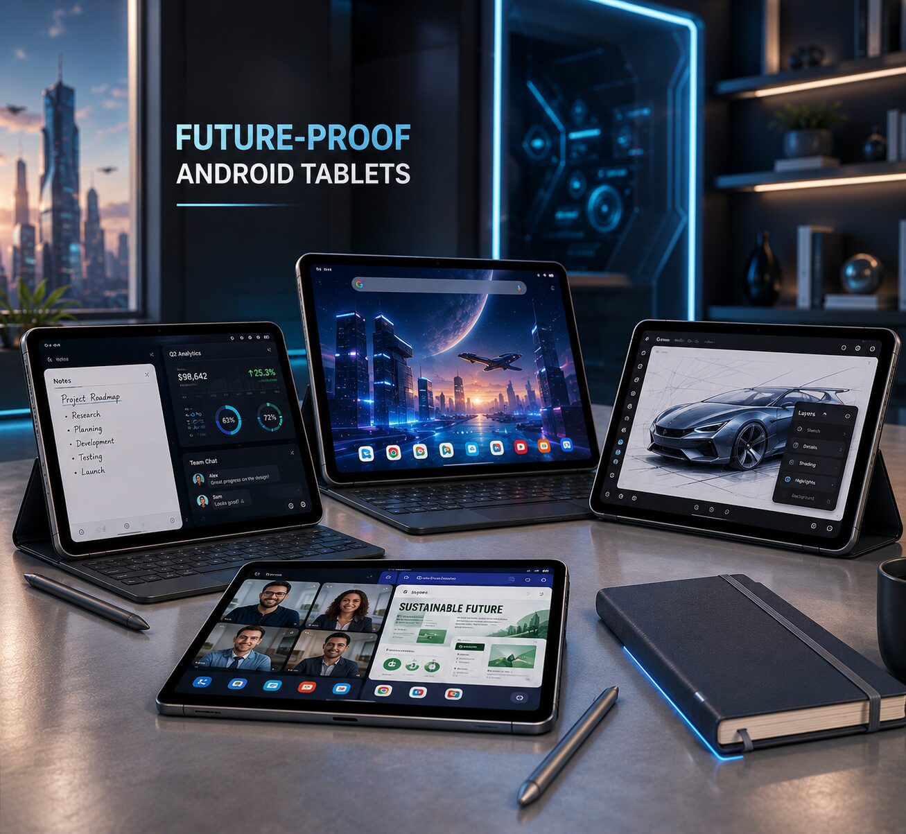 Premium Android tablets