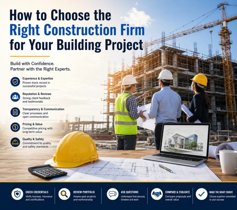 How to Choose the Right Construction Firm for Your Building Project