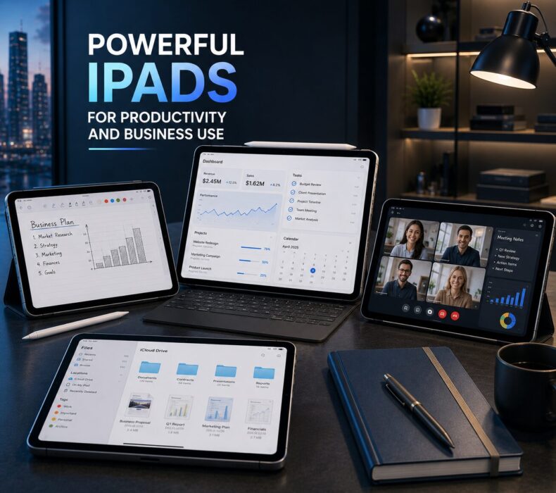 Powerful iPads for Productivity and Business Use