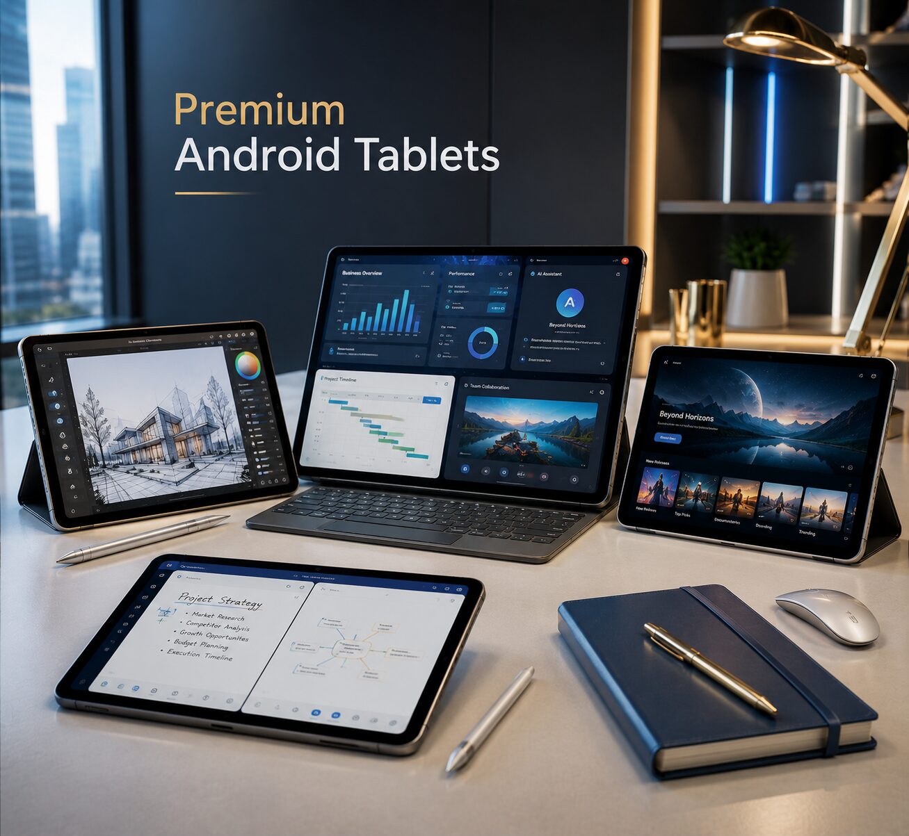Premium Android tablets