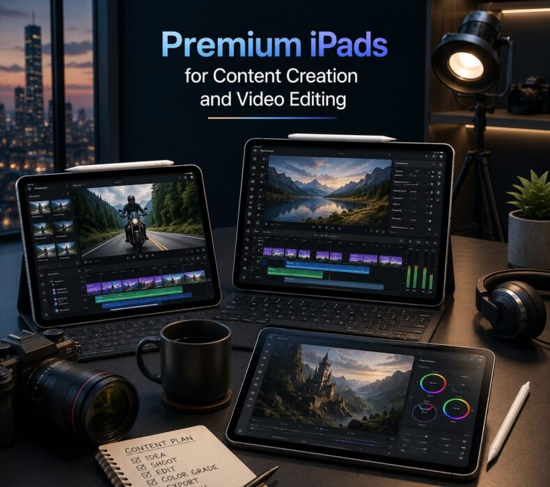 Premium iPads for Content Creation and Video Editing