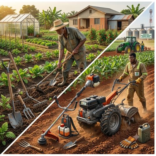 Hand Tools vs Power Tools for Farming