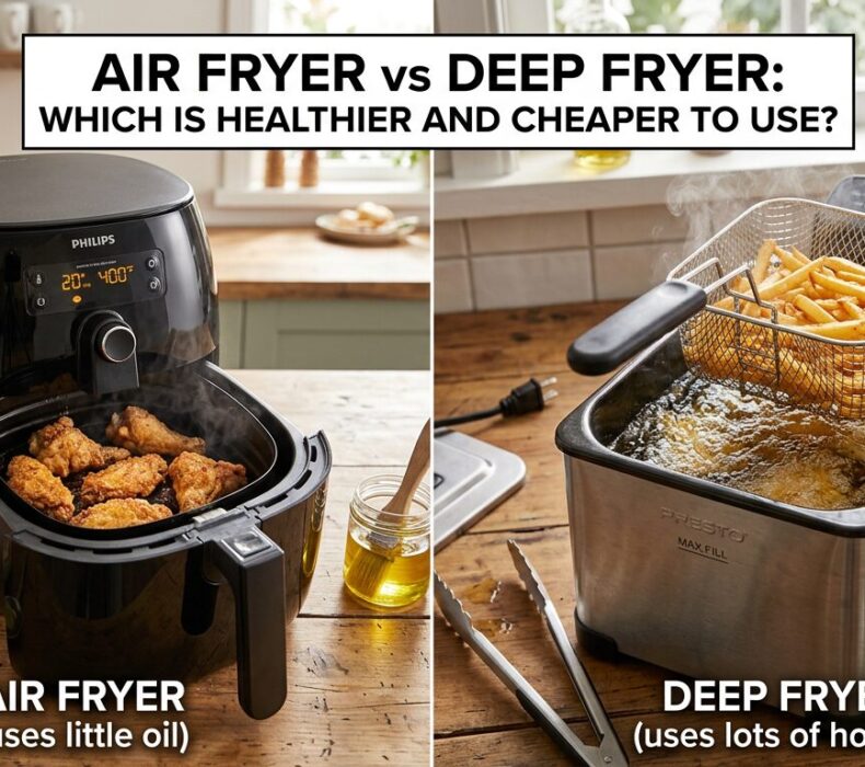 Air Fryer vs Deep Fryer: Which Is Healthier and Cheaper to Use?