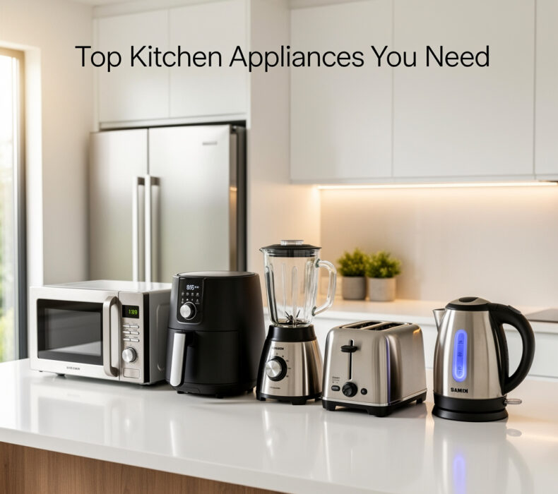 Top Kitchen Appliances You Need: Microwave, Air Fryer, and More