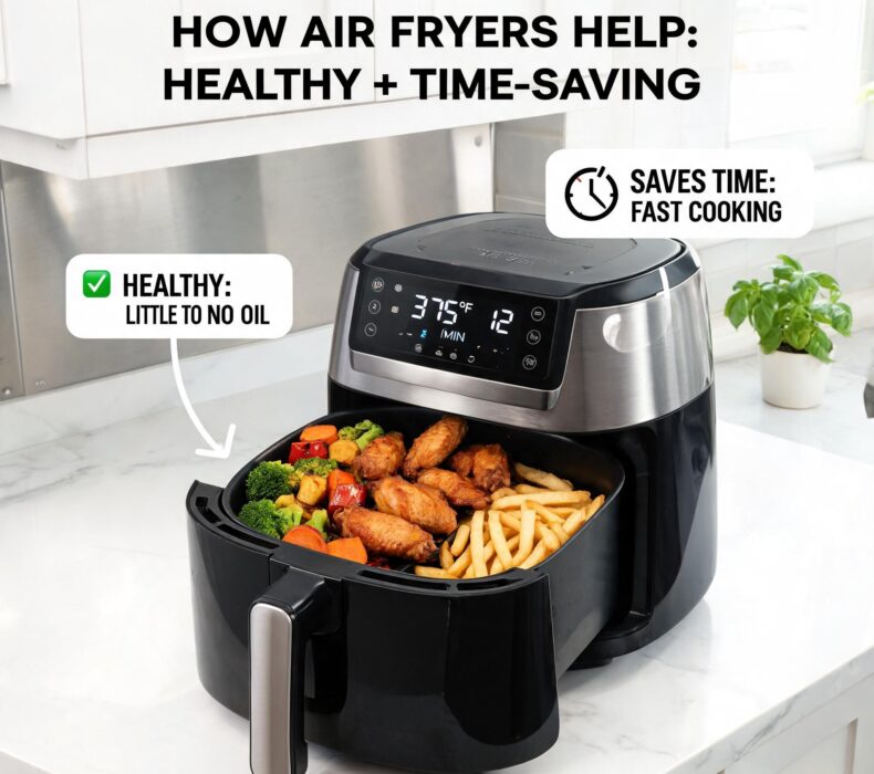 How Air Fryers Help You Cook Healthier Meals While Saving Time