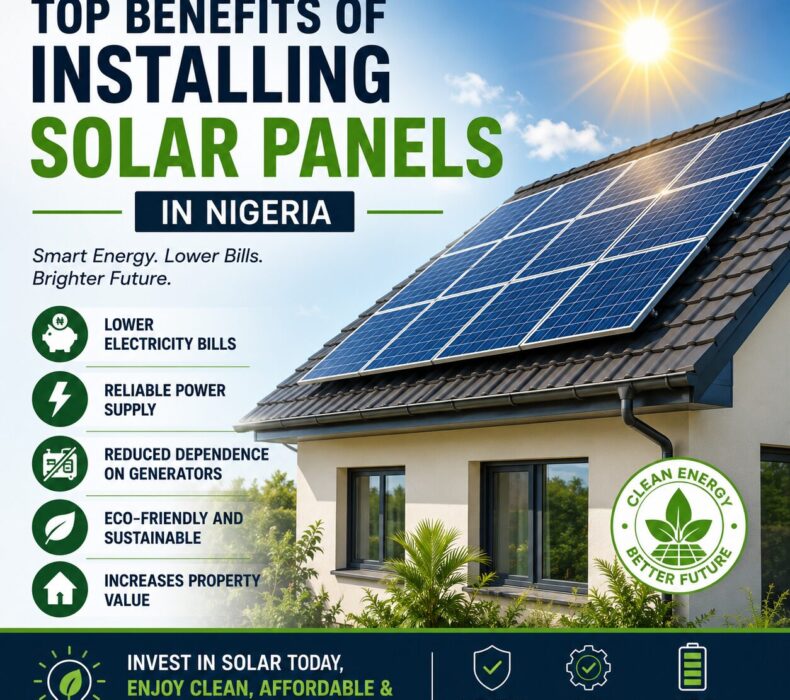 Top Benefits of Installing Solar Panels in Nigeria