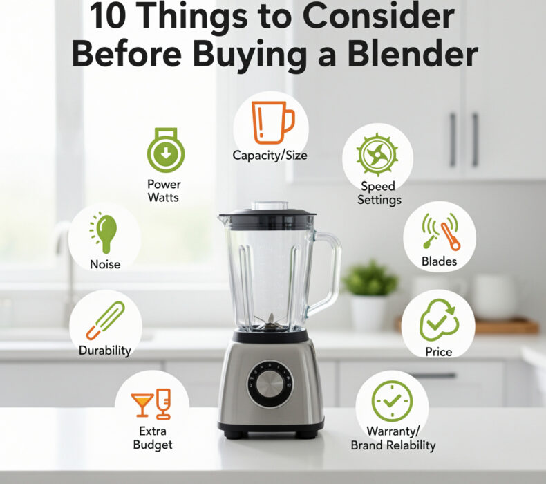 10 Things to Consider Before Buying a Blender