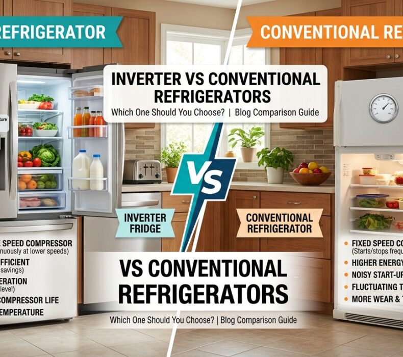 Inverter Refrigerators vs Conventional Refrigerators