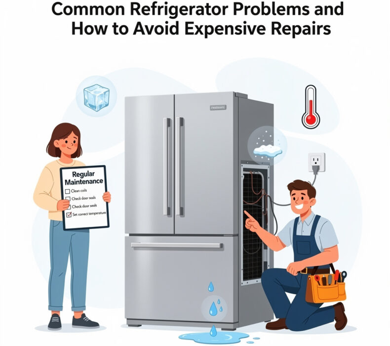 Common Refrigerator Problems and How to Avoid Expensive Repairs