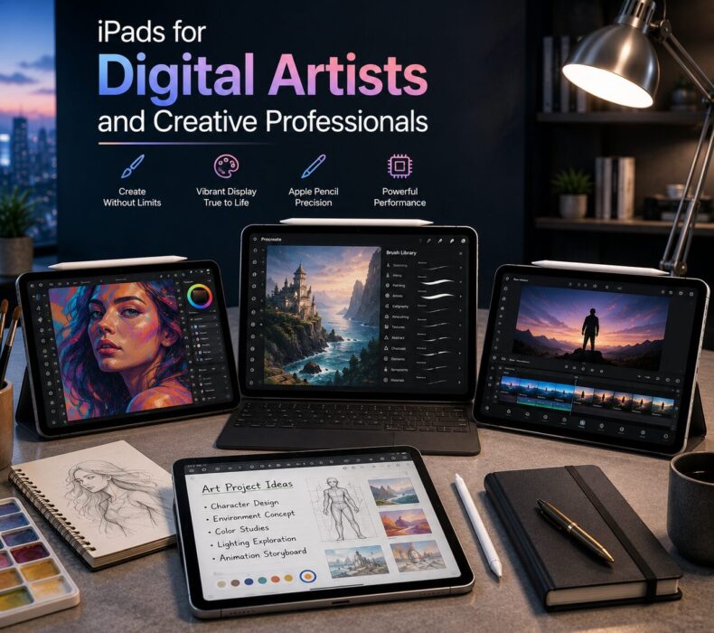 iPads for Digital Artists and Creative Professionals