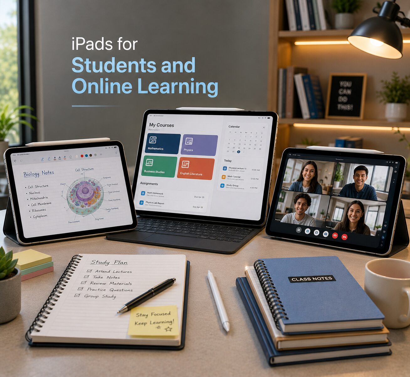 iPads for Students and Online Learning Premium iPads