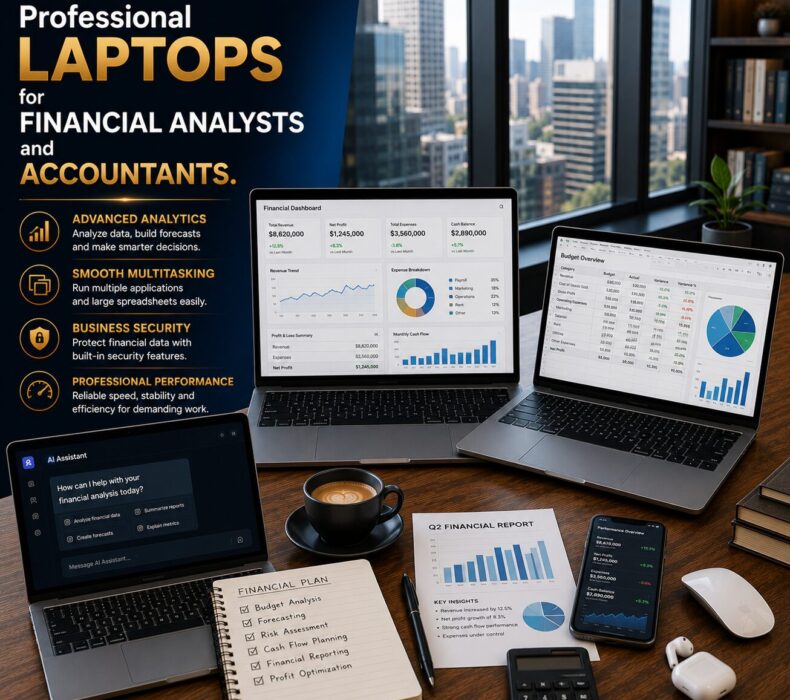 Professional Laptops for Financial Analysts and Accountants