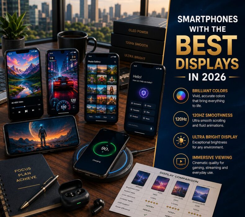Smartphones With the Best Displays in 2026
