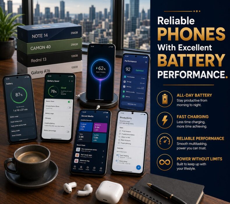 Reliable Phones With Excellent Battery Performance