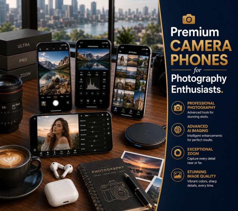 Premium Camera Phones for Photography Enthusiasts