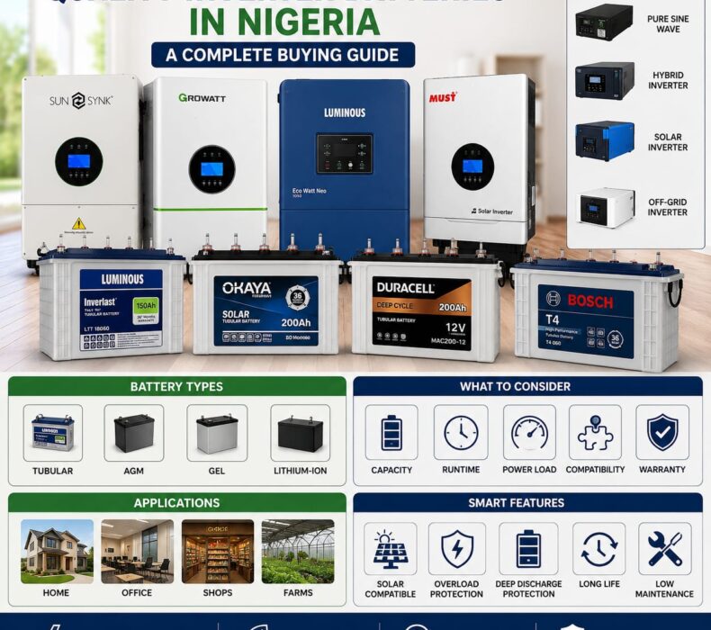 Quality Inverter Batteries in Nigeria: A Complete Buying Guide