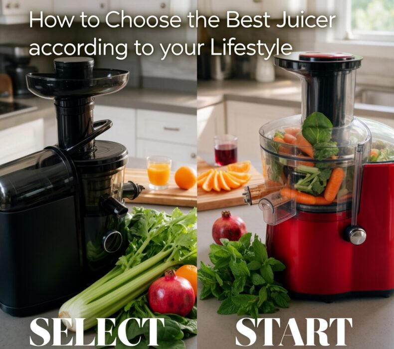 How to Choose the Best Juicer according to your Lifestyle