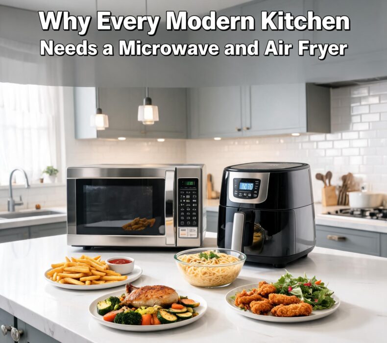Why Every Modern Kitchen Needs a Microwave and Air Fryer