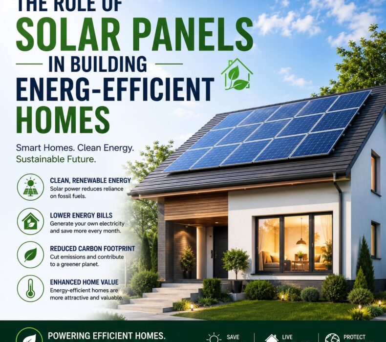 The Role of Solar Panels in Building Energy-Efficient Homes
