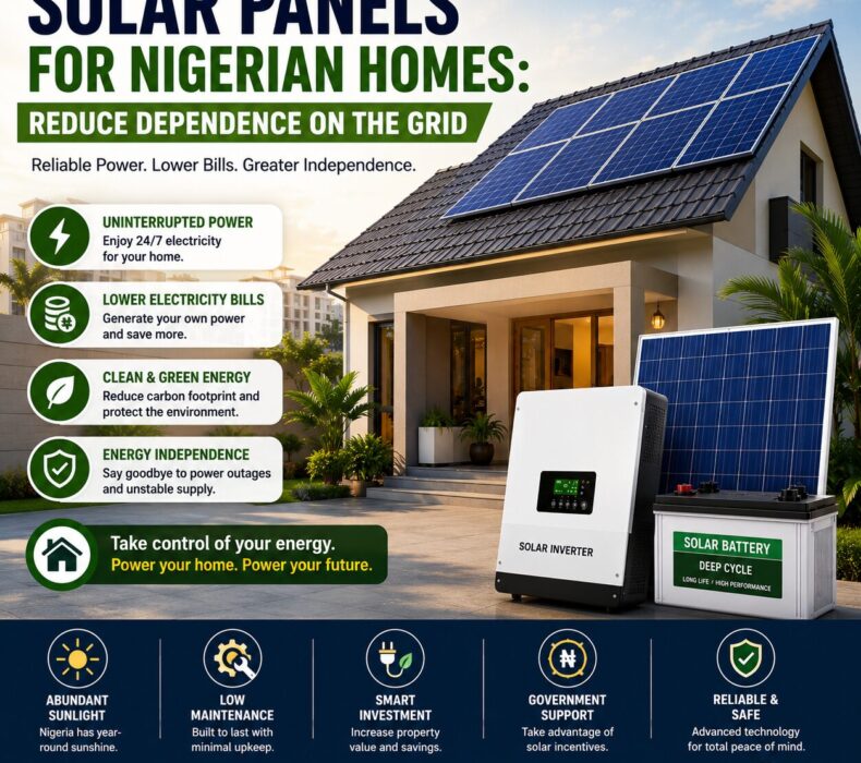 Solar Panels for Nigerian Homes: Reduce Dependence on the Grid