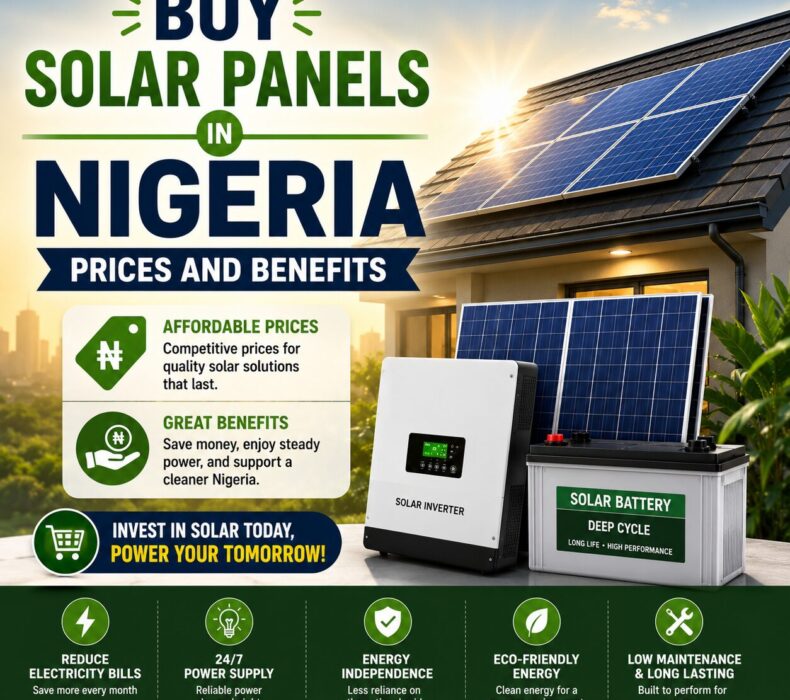 Buy Solar Panels in Nigeria: Prices and Benefits