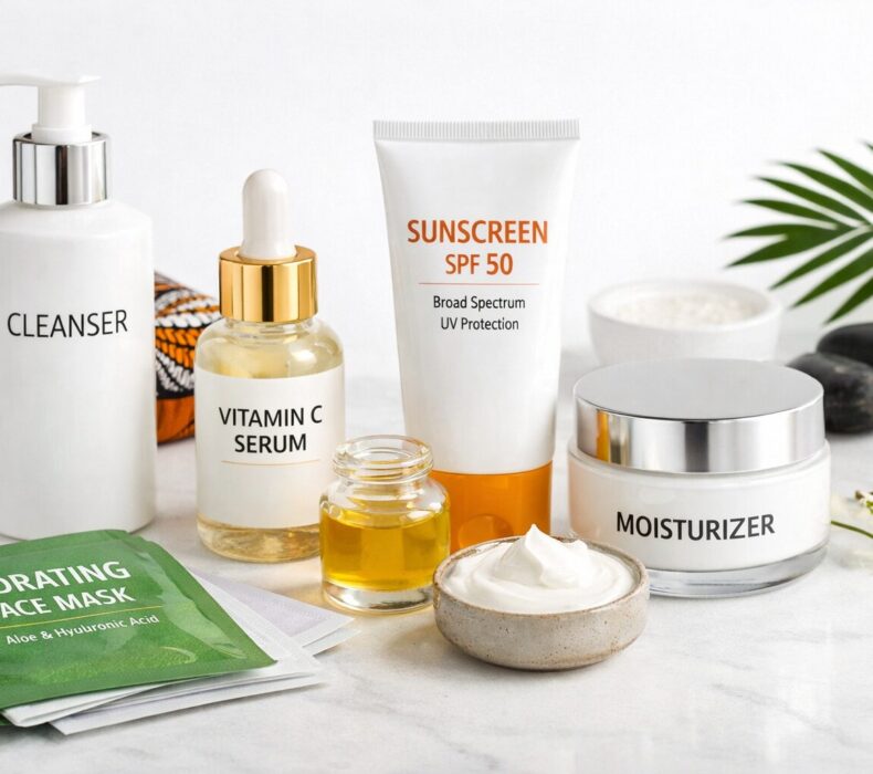 Top 10 Skincare Products Every Nigerian Should Have for Healthy, Glowing Skin